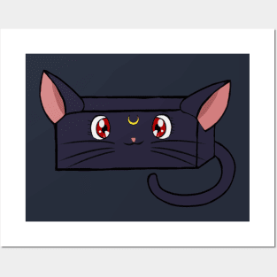 Bricky Sailor Cat Posters and Art